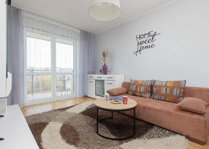 Unique With Balcony In Warsaw By Renters * Blizne Laszczynskiego